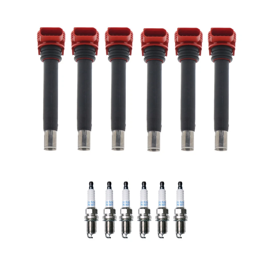 Kit de bujías Bosch 6 bobinas de encendido Denso 6 Platinum TT para Audi A6 3.2 V6 Foto 1 de 1
