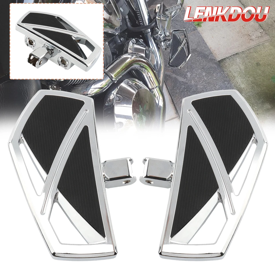 Mini estriberas para conductor delantero para Honda Shadow 1100 ACE Tourer VTX1300C Foto 1 de 4