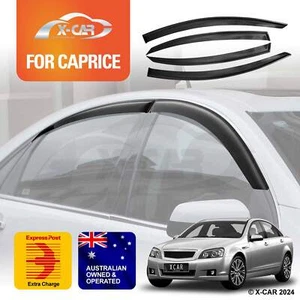 Weathershields for Holden Caprice WM WN 2006-17 Wind Deflectors Window Sun Visor - Picture 1 of 11