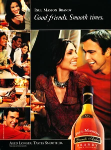 PAUL MASSON BRANDY AD #3 RARE - Picture 1 of 1