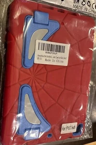 Ipad Case For 9.7 in iPad Spiderman With Stand Brand New In Package Blue And Red - Picture 1 of 5