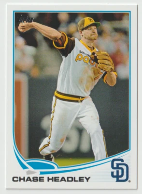 2013 Topps бейсбол #653 Chase Headley - San Diego Padres - Изображение 1 из 2