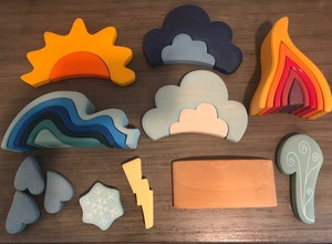 Grimm’s Wooden Toy Bundle