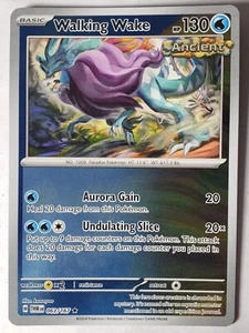 REVERSE HOLO Walking Wake 063/167 casi nuevo/m - Tarjeta Pokémon Twilight Masquerade - Imagen 1 de 2