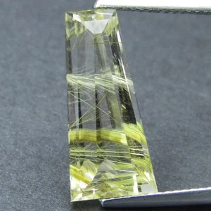 7.92Cts Ravishing Natural Rutilated Quartz Fancy Cut Collection Loose Gemstone - Picture 1 of 6
