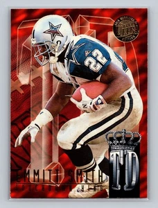 1995 Ultra Touchdown Kings Gold Medallion #8 Emmitt Smith & 6 Jerry Rice x2 - Bild 1 von 6