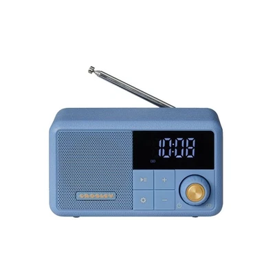 Radio AM/FM Retro Crosley CR1121A-EB Cooper, Altavoz Bluetooth Portátil Foto 1 de 4