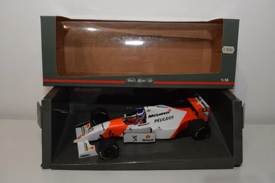 B88 1:18 PAULS MODEL MINICHAMPS 530 941807 MCLAREN PEUGEOT MP 4/9 HAKKINEN 94 F1 - Immagine 1 di 4