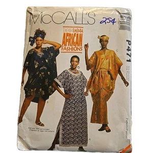 McCall's Pattern P471 African Fashions Size 6-22 Caftan & Tunic Uncut Vintage - Picture 1 of 10
