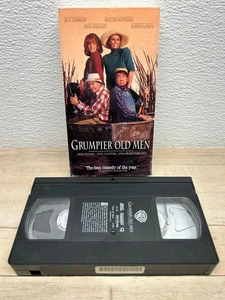 Vtg "Grumpier Old Man" 1995 VHS Movie Jack Lemmon Walter Matthau Sophia Loren - Picture 1 of 9