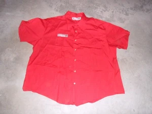 Vintage Firestone Red Work Shirt By Cintas Uniform Size XXXL Short - Bild 1 von 4