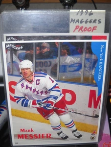 MARK MESSIER PRESSPROOF MAGGERS MAGNET NEW YORK RANGERS - Bild 1 von 3