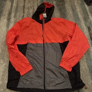 NEW Under Armour Men's Waterproof Hoodie Rain Jackets Red/Black 3XL - Picture 1 of 10