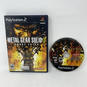 Metal Gear Solid 3 Snake Eater PS2 PlayStation 2 Black Label - MGS 3 - Picture 1 of 1