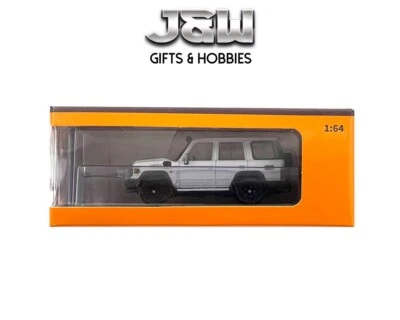 GCD Toyota Land Cruiser (J76) 2023 LHD Bianco 1/64 - Immagine 1 di 2