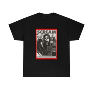 Scream Movie T-shirt, Ghost Face Tee, Horror Movie Lover Shirt - Picture 1 of 9