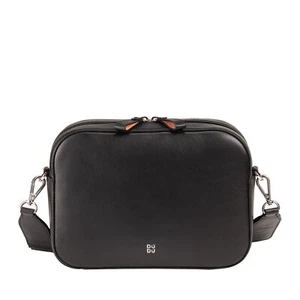 DUDU Damen Umhängetasche aus Leder, Kamera Bag mit abnehmbarem Riemen, kompakte - Picture 1 of 35