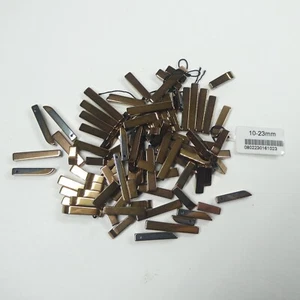 Hämatit Perlen Set 10-23 mm Trapeze metallic poliert 111 g - Bild 1 von 8