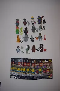 Lego Series 14 Lego Minifigures (MONSTERS)! 71010! Complete Set! GG29 - Picture 1 of 2