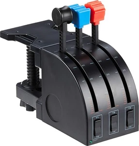 Professional Flight Simulation Throttle Quadrant with USB - Adjustable Mounting - Picture 1 of 7
