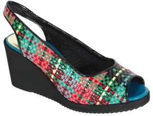 reducción Azuree Cannes Cita sandalias tressa multi vern noir/bout/tur  - Imagen 1 de 9