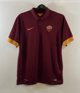 AS Roma Home Football Shirt 2014/15 Adults Large Nike C519 - Picture 1 of 5