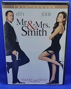 Mr. and Mrs. Smith (DVD, 2005, Full Screen) - LIKE NEW - FAST SHIPPING - Imagen 1 de 3
