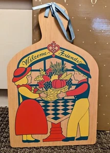 NEW Avon Country Friends Wall Plaque VINTAGE - Picture 1 of 4
