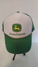 Vintage OG John Deere Hat Cap Trucker Mesh Foam Rope Green White Nissun Snapback