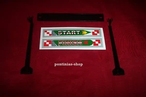 Racy Dickie Artin Fastlane Start und Ziel - Set  für Autorennbahn 1:43  * NEU * - Bild 1 von 1