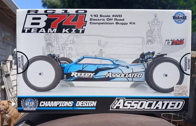 TEAM ASSOCIATED  RC10B74 Team Kit #90026 Finished Build Just Needs Electronic's - Image 1 of 4