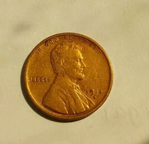 Early Denver Minted Cent 1915-D Lincoln Wheat Penny 1c - Extra Fine Condition  - Picture 1 of 4