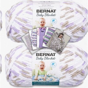 Lilac Dove Yarn Bundle - 10.5 oz Big Ball (2 Pack) with Pattern Cards - Knitting - Picture 1 of 6