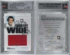 2010 ITG Ultimate Memorabilia 10th Edition Country Wide Silver /9 Phil Esposito
