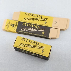 10 cajas vacías de tubo de vacío SYLVANIA. Fit 2A3 6bg6 47 280 5U4G 5Z3 6L6G y similares - Imagen 1 de 3