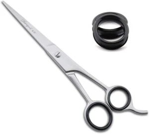 "Forbici professionali TEDESCHE per taglio capelli cromate placcate da barbiere taglia 6,5" - Foto 1 di 4