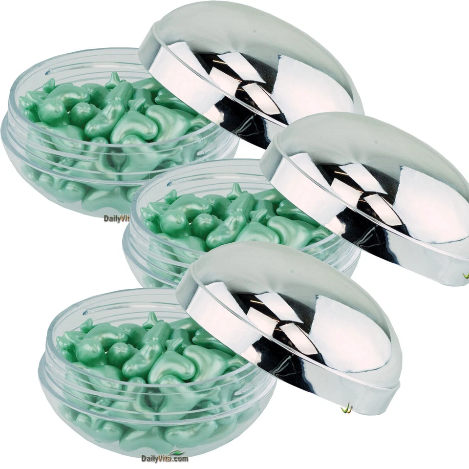 3 Boxes Aloe Vera Creamy Vitamin Facial Oil 60 Softgels X3 180 Softegels