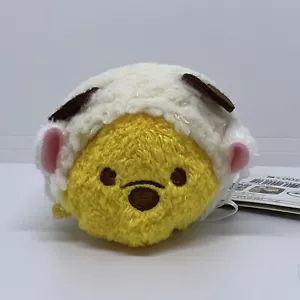Disney Store Tsum Mini Peluche 3,5" GIAPPONE Anno della Pecora Pooh 💕 VENDITORE USA - Foto 1 di 4