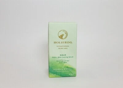 Holifrog Halo AHA + BHA Evening Serum Resurface & Reveal 1 oz/30 ml - Image 1 of 4