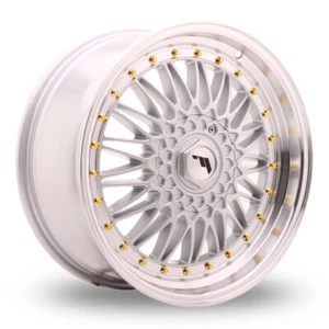 4X VW Polo 2017 to 2022 Alloy Wheels - 18" Japan Racing JR9 (8x18) Silver Mac... - Picture 1 of 1