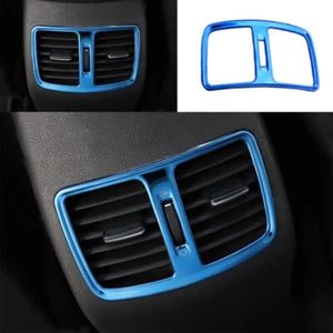 For Hyundai Tucson 2016-2018 Blue Titanium Rear Air Outlet Vent Frame Trim 1PCS - Picture 1 of 8