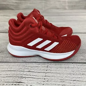 Adidas Pro Spark Basketball Sneakers Kids Size 11 K Red Athletic Shoes AP9911 - Picture 1 of 9