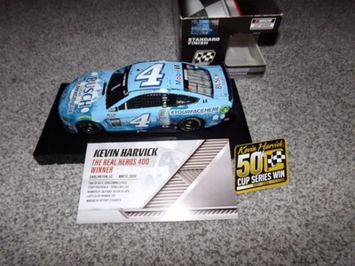1/24 KEVIN HARVICK #4 BUSCH LIGHT YOUR FACE HERE DARLINGTON WIN  2020  LIONEL - Image 1 of 4