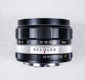 KONICA HEXANON AR MOUNT 52mm F1.8 OBIETTIVO MANUALE Dolce! LEGGI - Foto 1 di 7