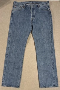 Levi’s 501 Jeans Herren 36 x 32 Medium Wash Straight Fit Hergestellt in den USA Red Tab Vintage - Bild 1 von 5