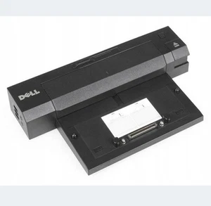 Dell Pro2x Laptop docking station port replicator E port plus with usb 3.0 USED - Zdjęcie 1 z 3