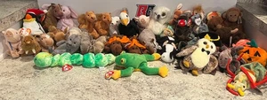 Ty Beanie Babies Animal Bear Lot of 41 (All Have Tags) - Picture 1 of 3