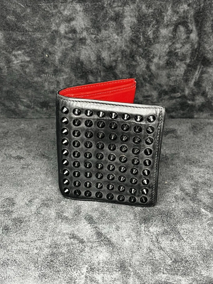 Authentic Christian Louboutin Black Leather Wallet - Image 1 of 4