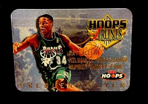 Aros de la NBA 1997-98 - viajero frecuente Ray Allen #11 - Imagen 1 de 2