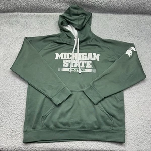 Champion BGXBD Adult Size Large Michigan State Spartans Green Hoodie Sweatshirt - Picture 1 of 13